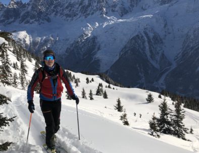 Ski randonnée Aiguillette des Houches